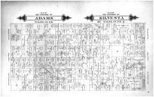 Adams Township, Silvesta Township, Walsh County 1893